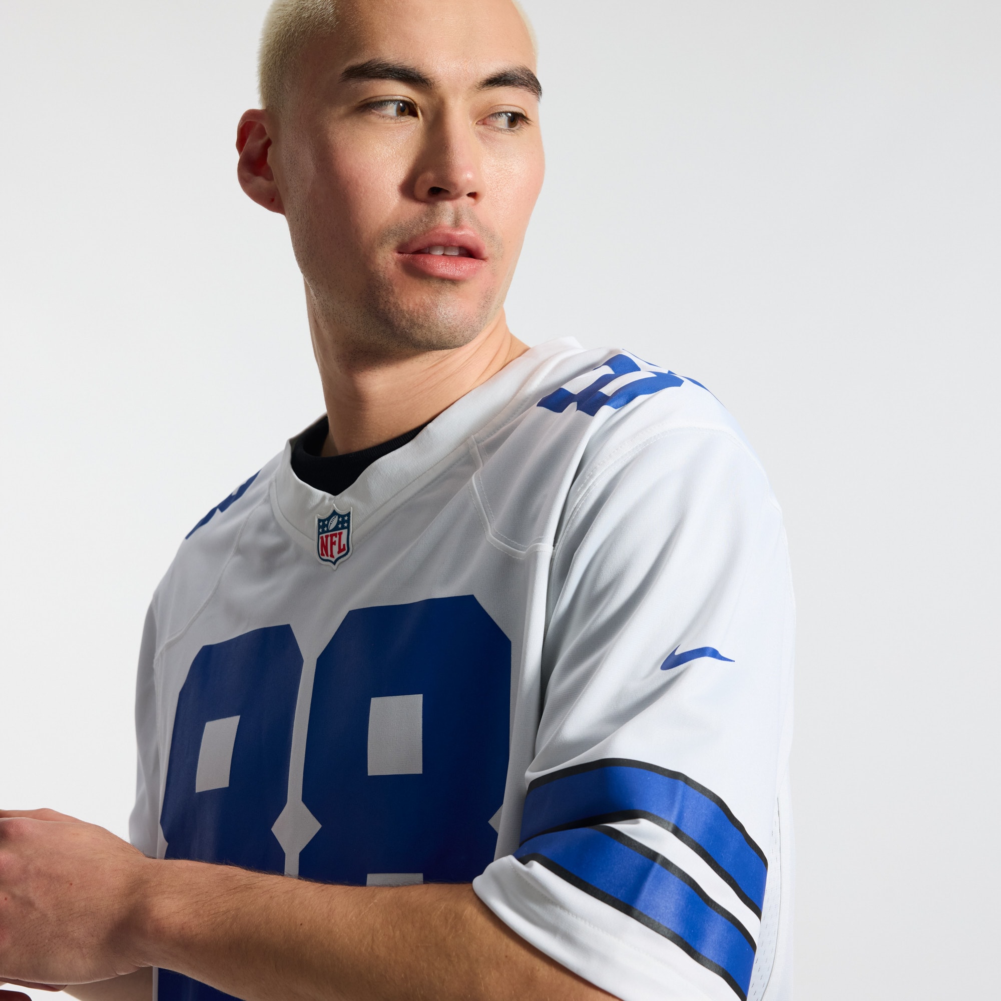 Men's Dallas Cowboys Javonte Williams Nike White Game Jersey