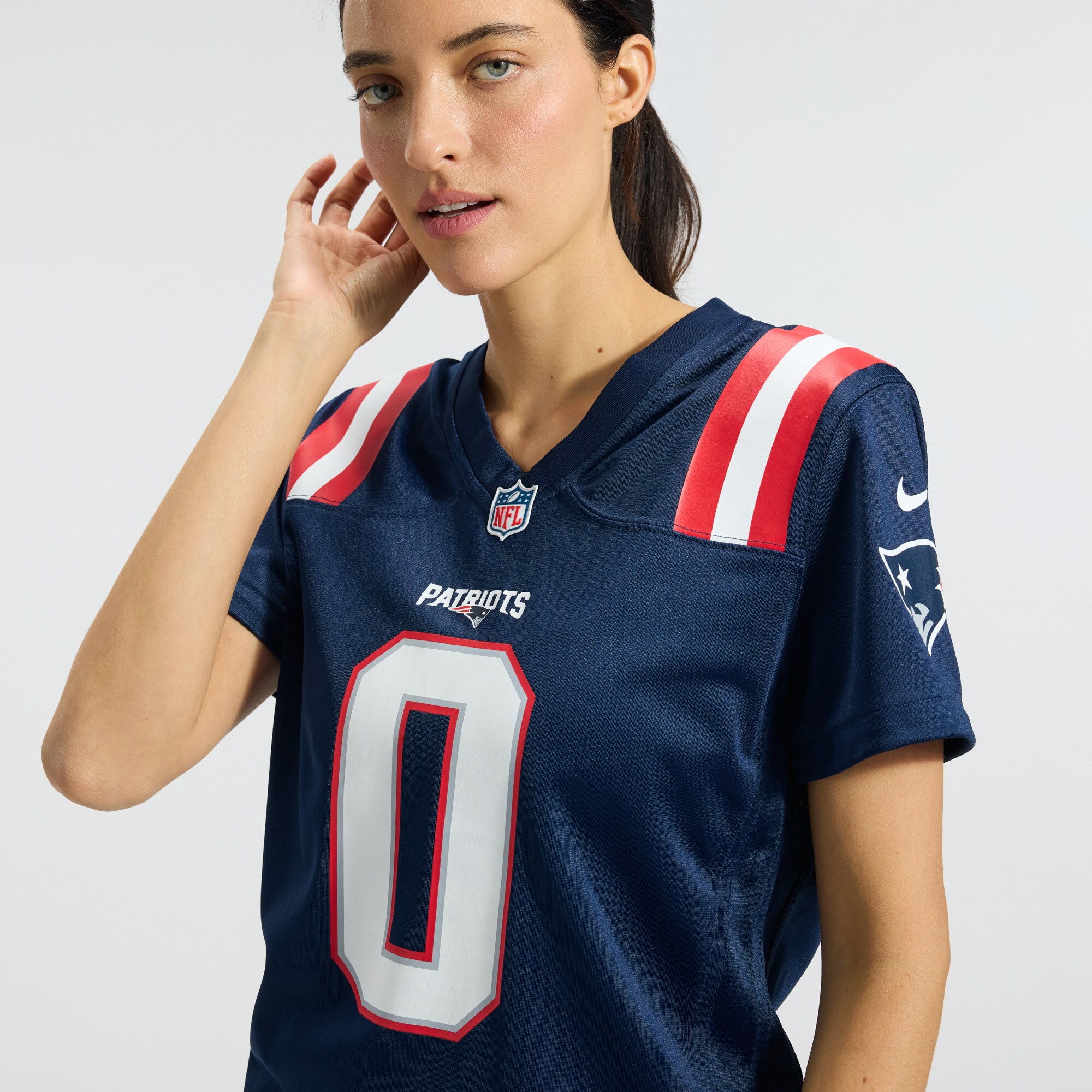 Women's New England Patriots Tom Brady Nike Navy Retired Game Jersey