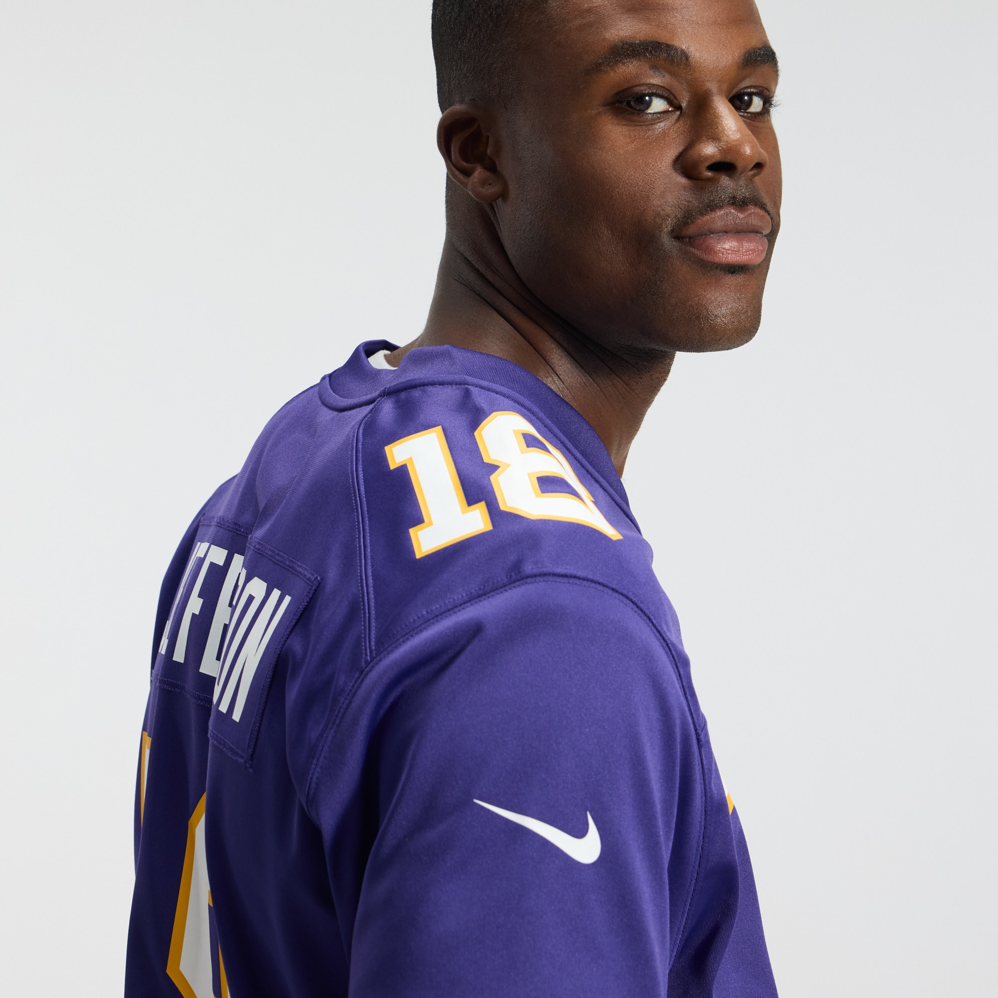 Men's Minnesota Vikings Randy Moss Nike Purple Classic Retired