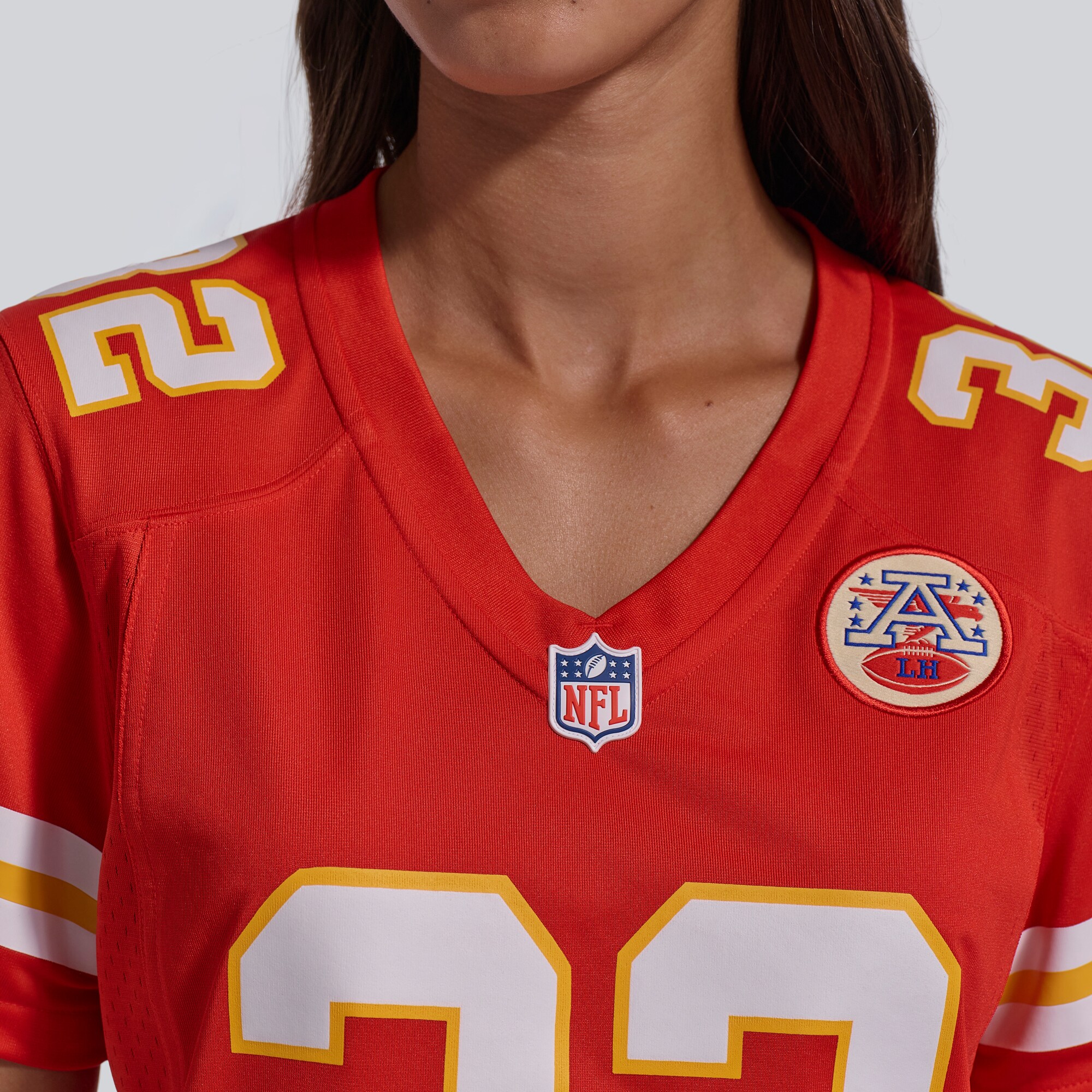 Women's Kansas City Chiefs Xavier Worthy Nike Red Game Jersey