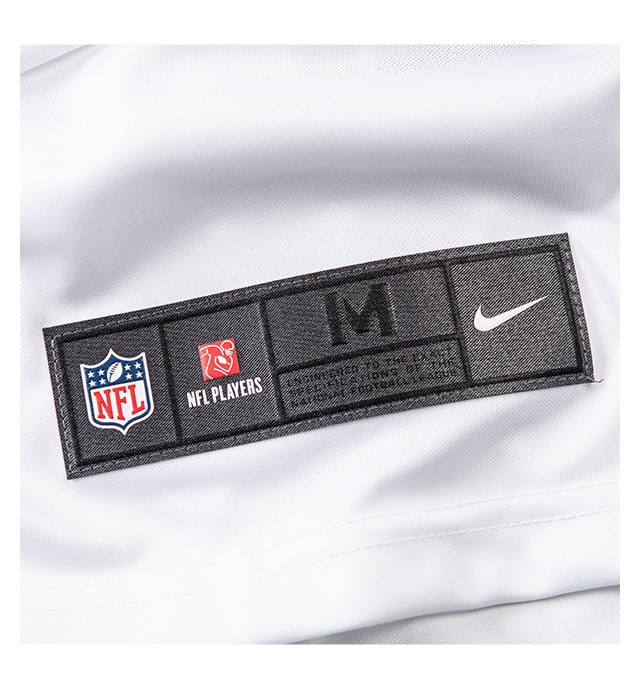 Genuine, laser-cut, embossed jock tag sewn-on Nike Dri-FIT fabric ensures authenticity.