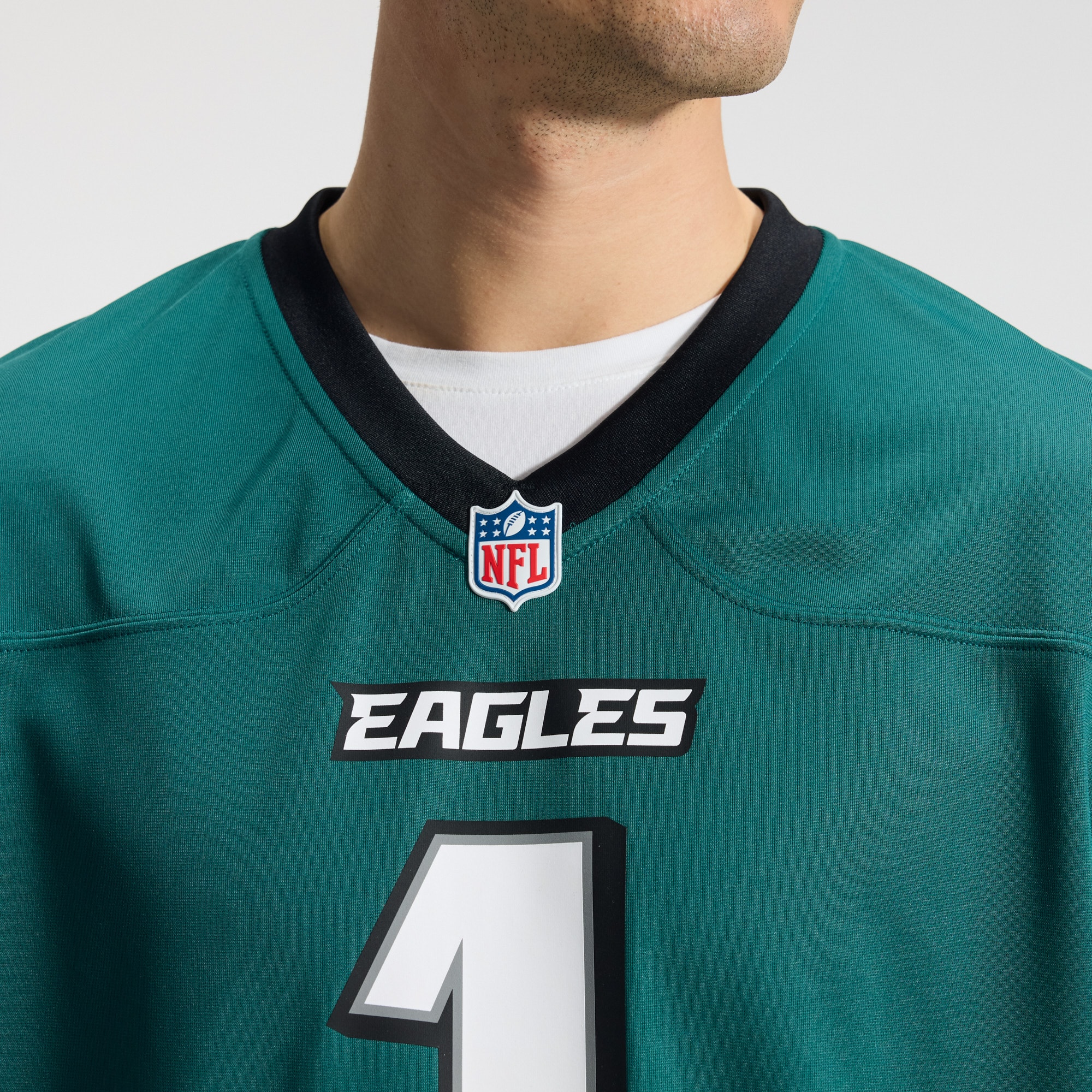 Men's Philadelphia Eagles Jalen Hurts Nike Midnight Green Team
