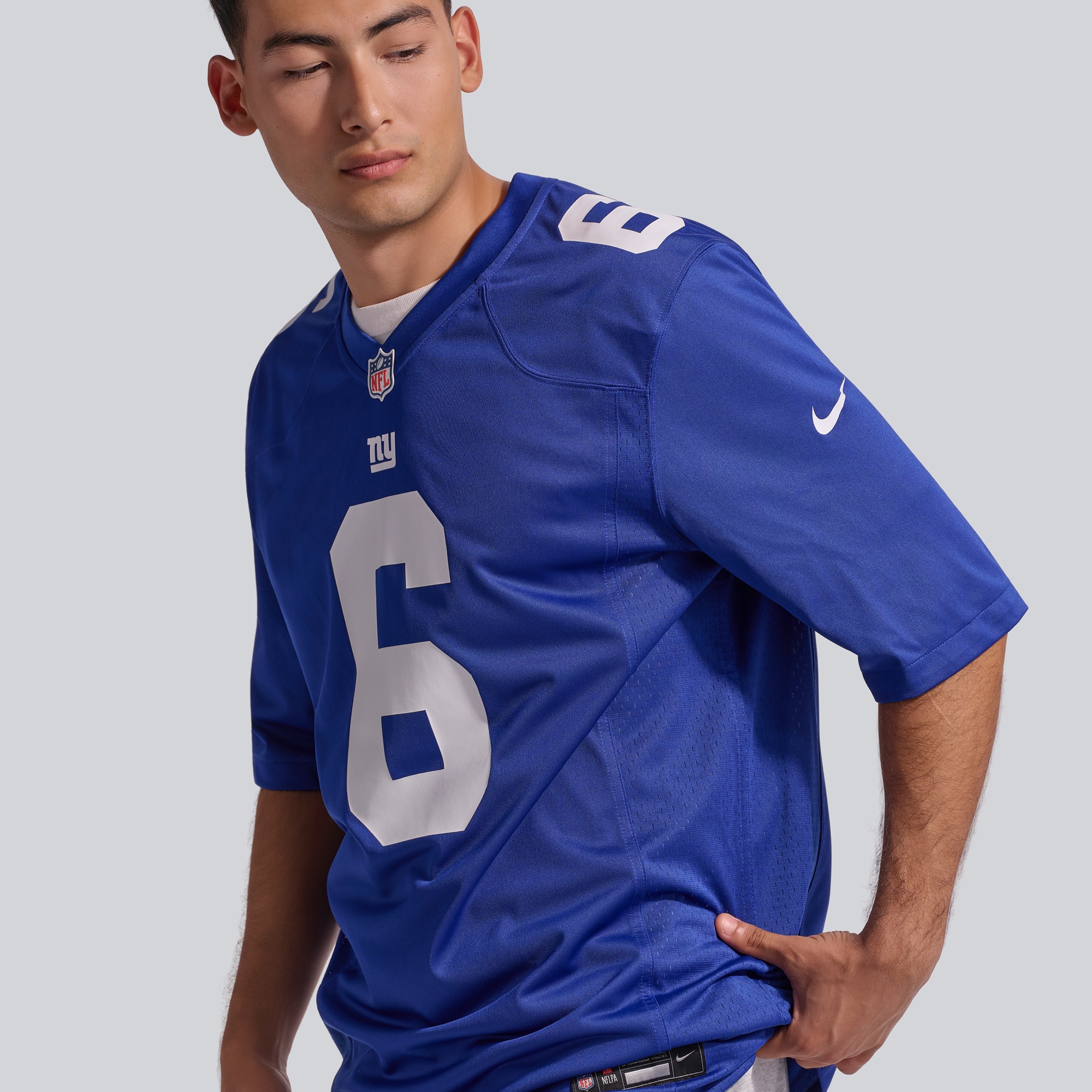 Men's New York Giants Darius Alexander Nike Royal Team Game Jersey