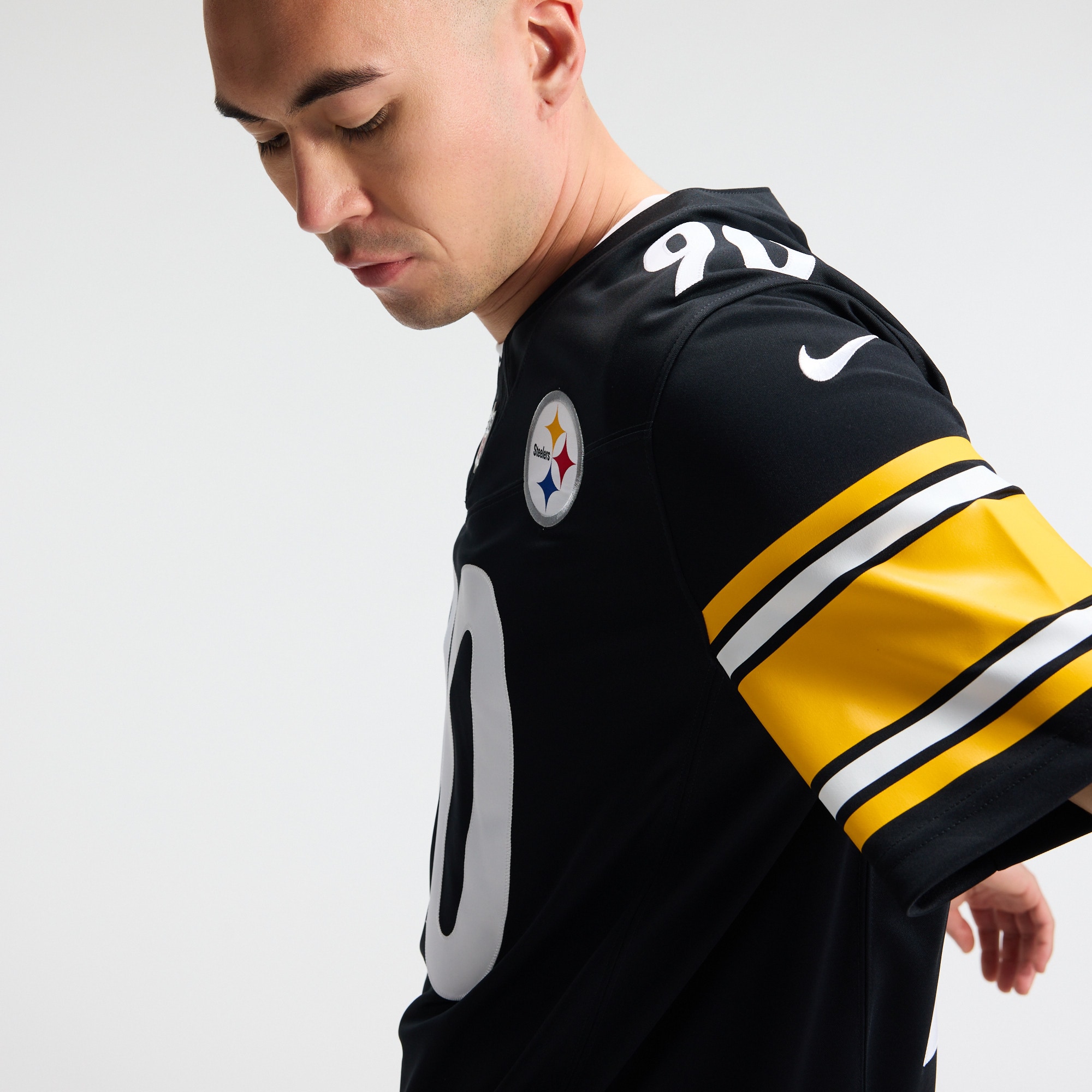 Men's Pittsburgh Steelers T.J. Watt Nike Black Vapor F.U.S.E.