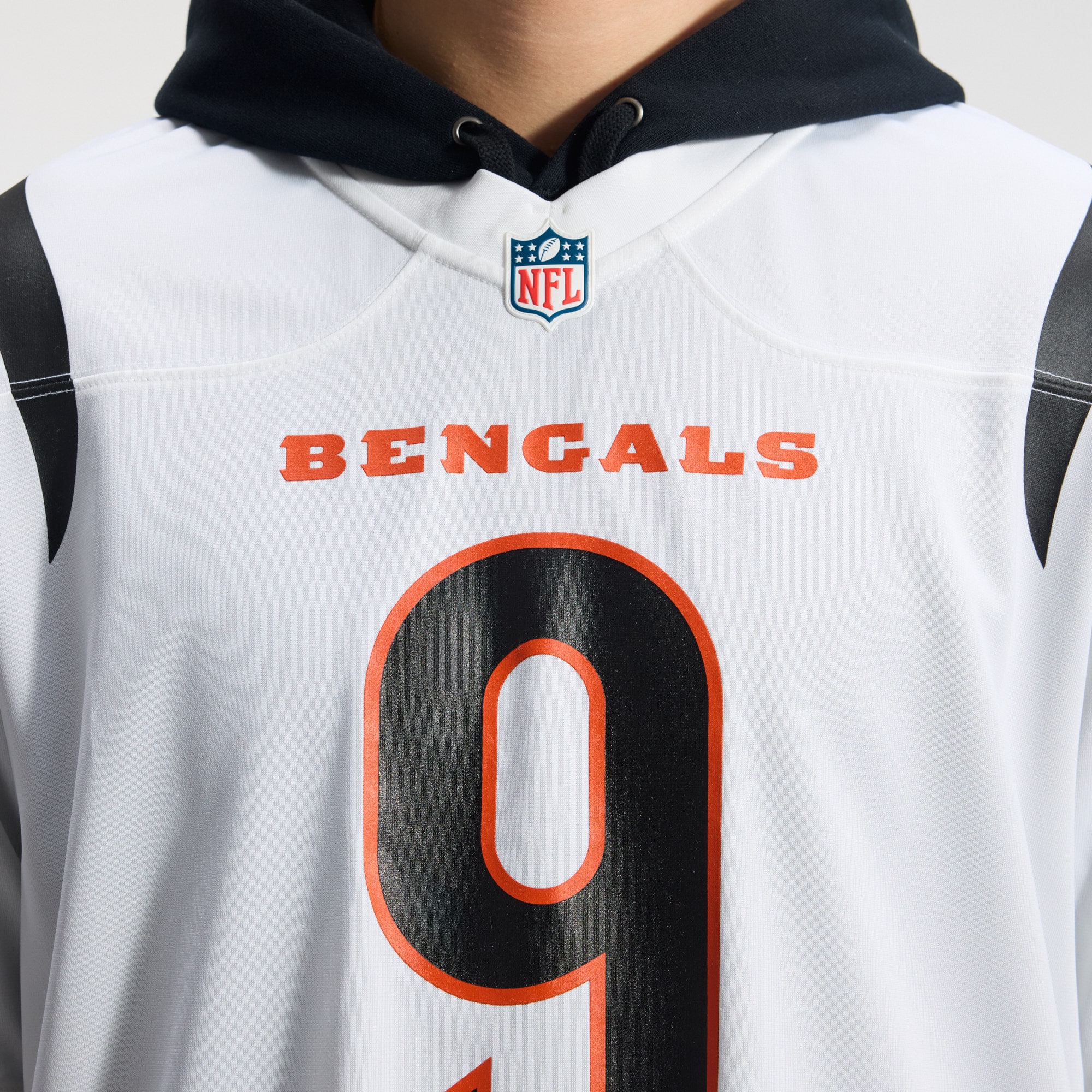 Men's Cincinnati Bengals Nike White Game Custom Jersey