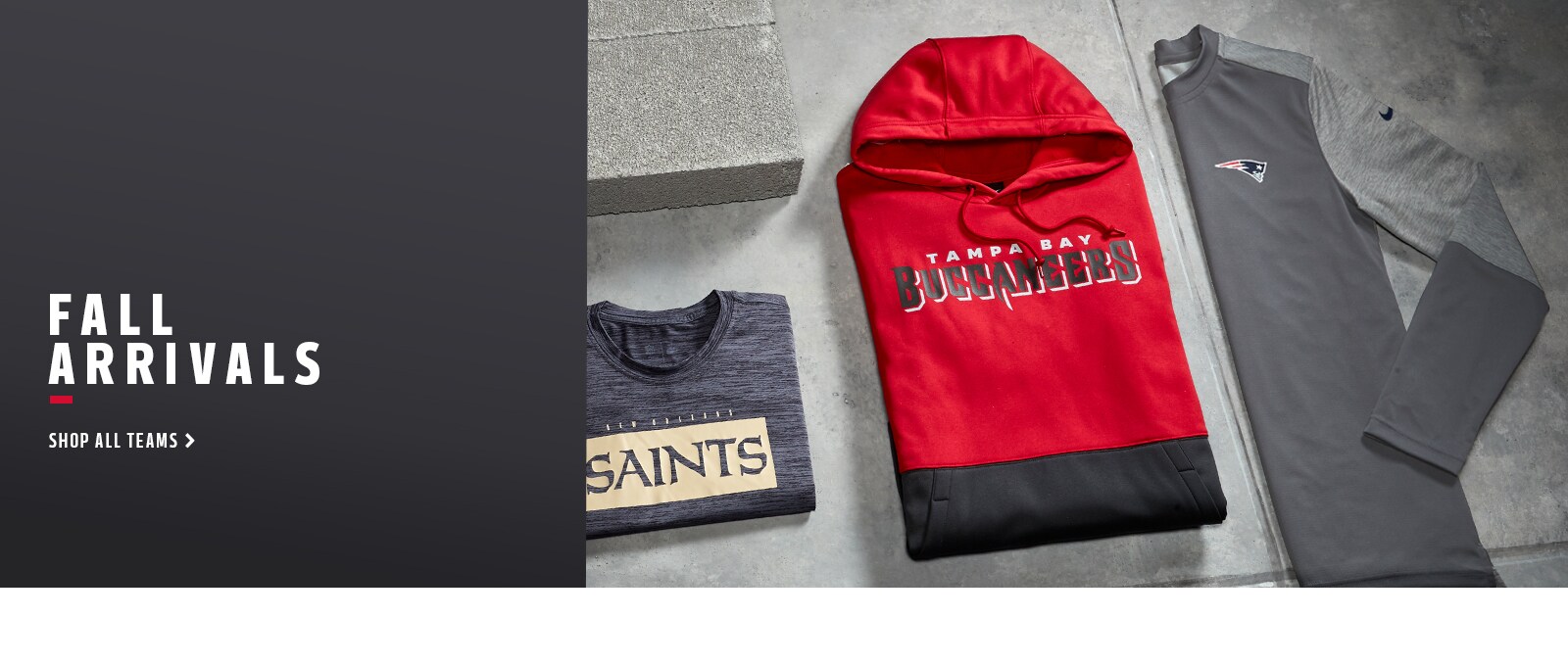Fall Arrivals. Shop all teams.
