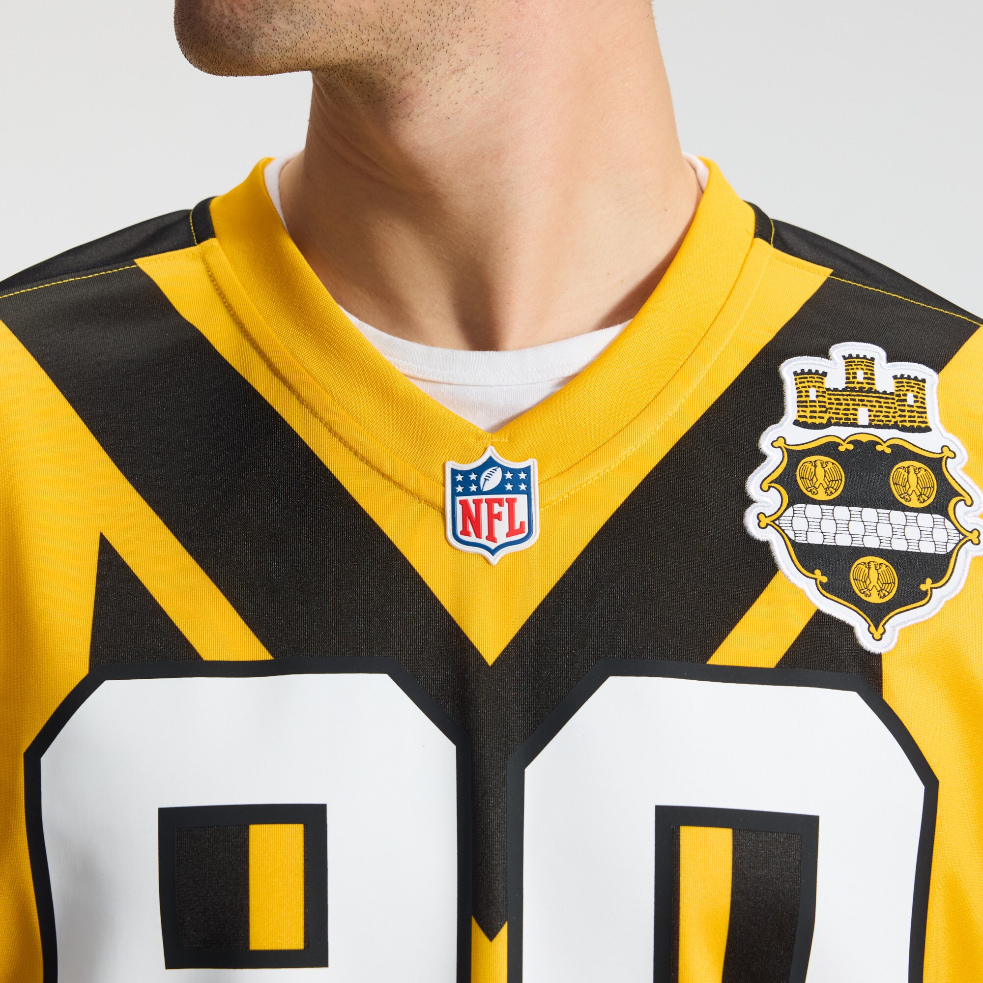 Men's Pittsburgh Steelers DK Metcalf Nike Gold Alternate 1933