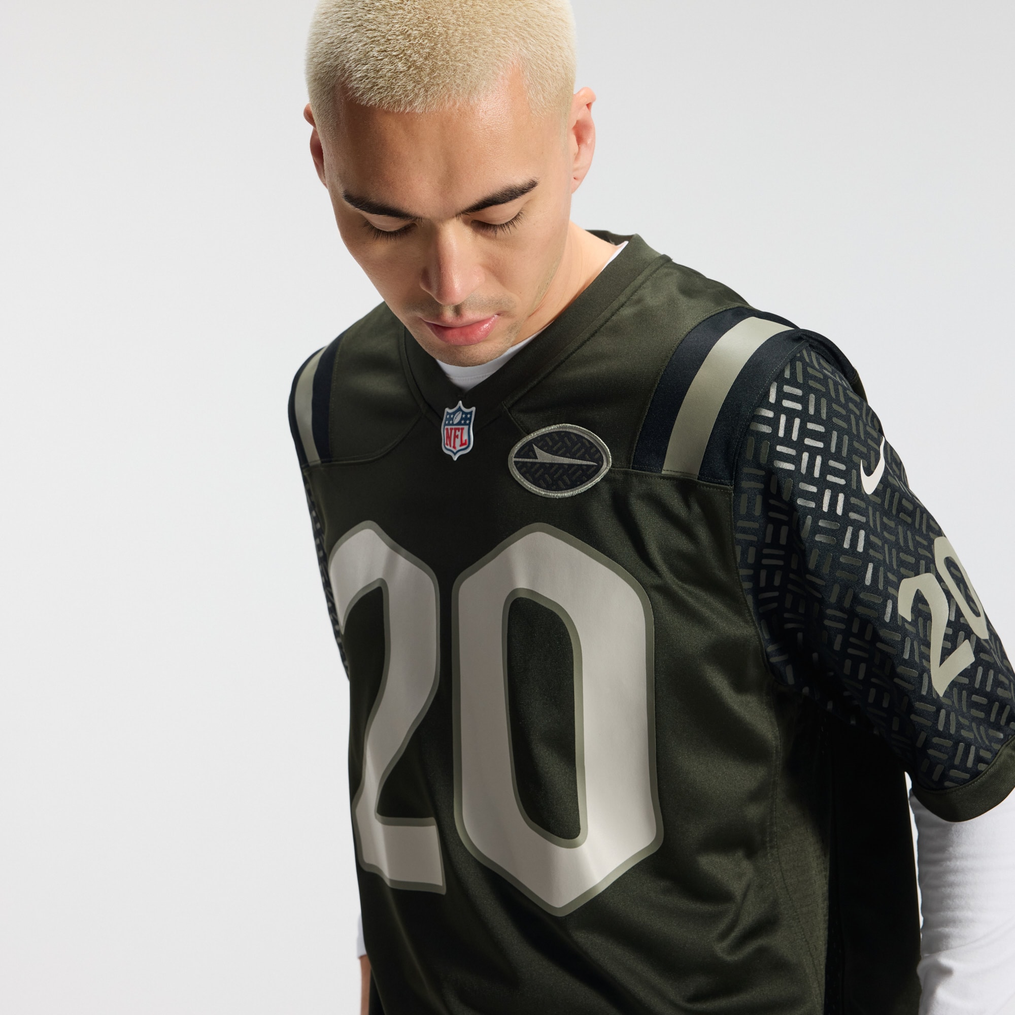 Men's New York Jets Joe Namath Nike Gotham Green 2025 Rivalries