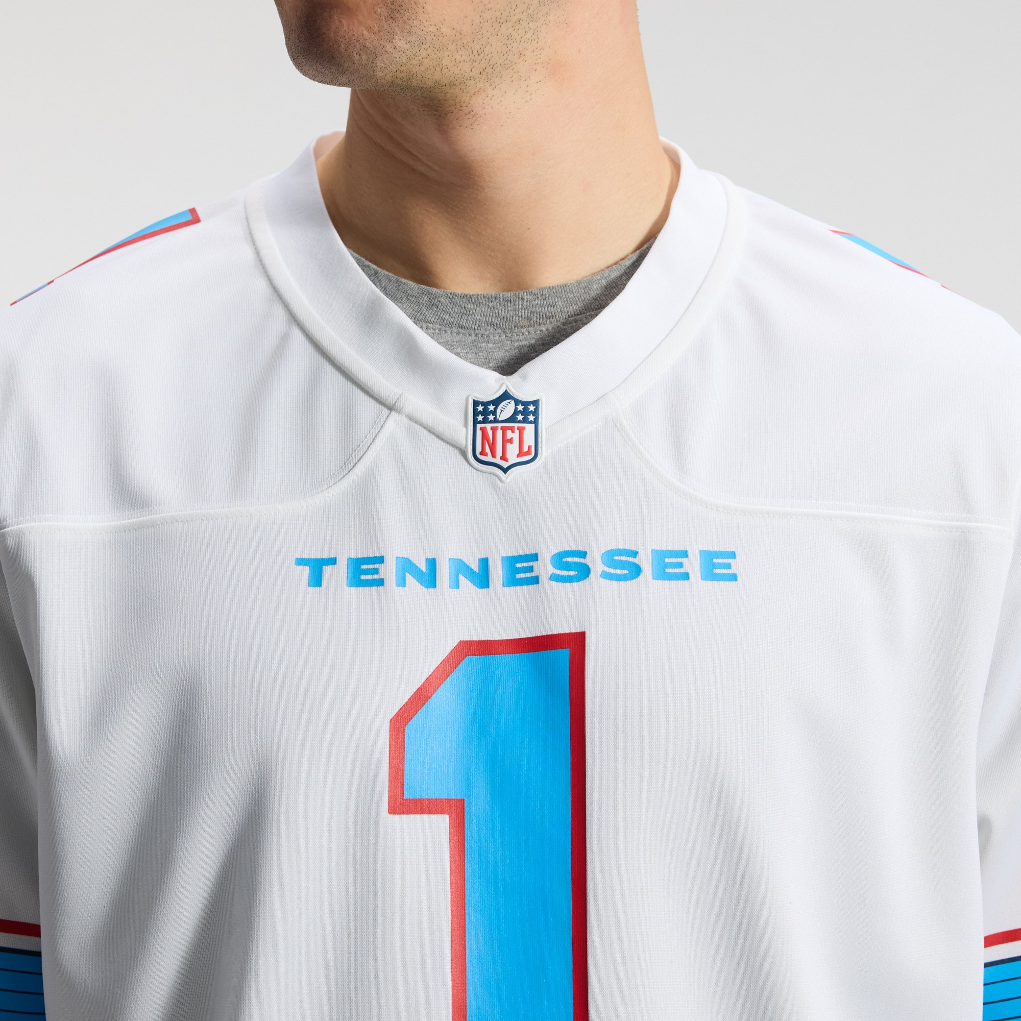 Men's Tennessee Titans Jeffery Simmons Nike White Game Jersey