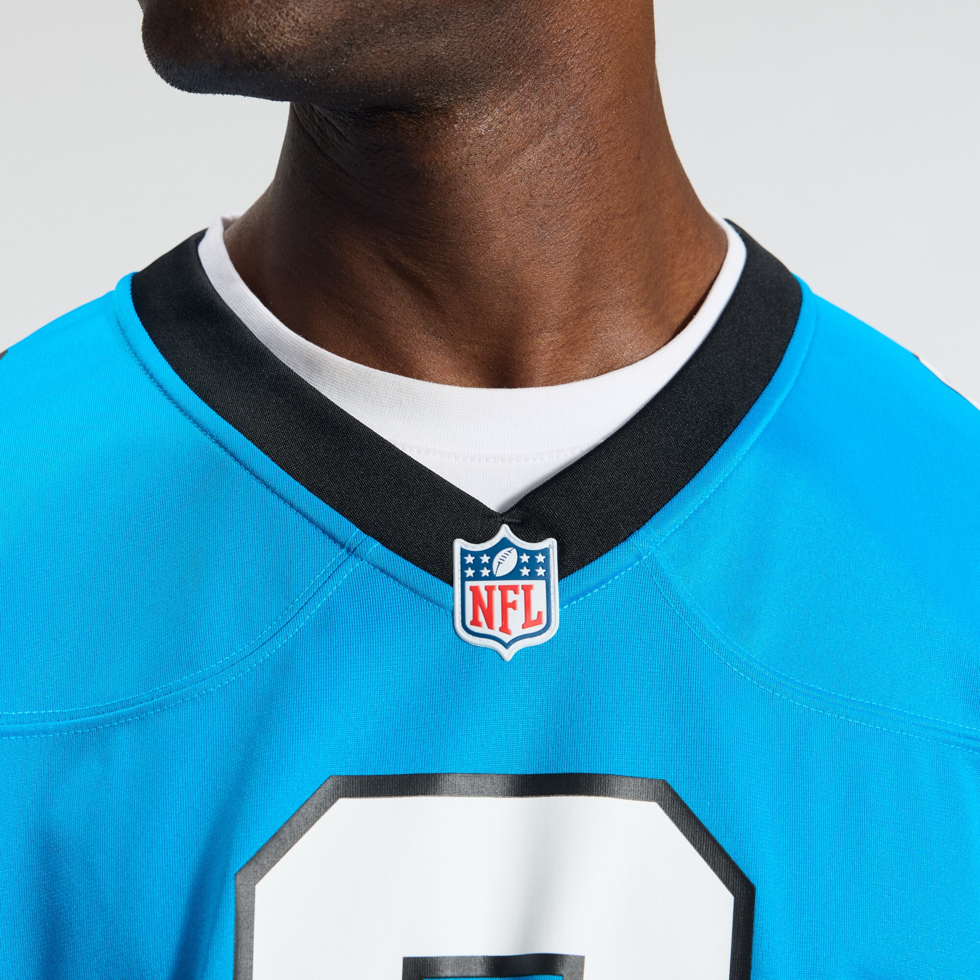 Men's Carolina Panthers Tetairoa McMillan Nike Blue Alternate Game
