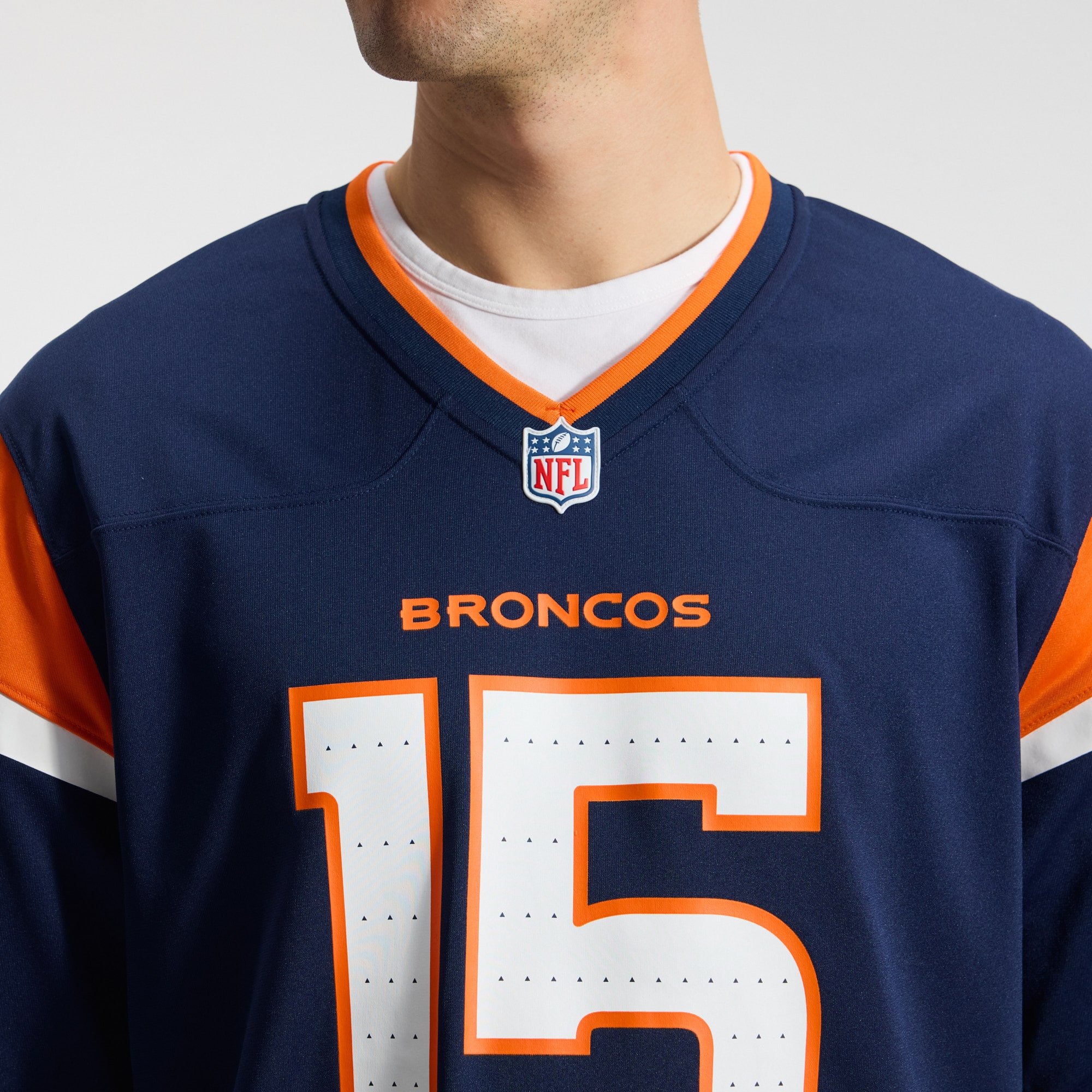 Men's Denver Broncos John Elway Nike Navy Mile High Collection