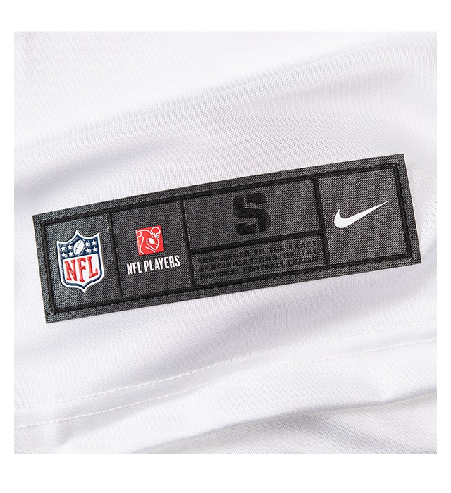 Genuine, laser-cut, embossed jock tag sewn-on Nike Dri-FIT fabric ensures authenticity.