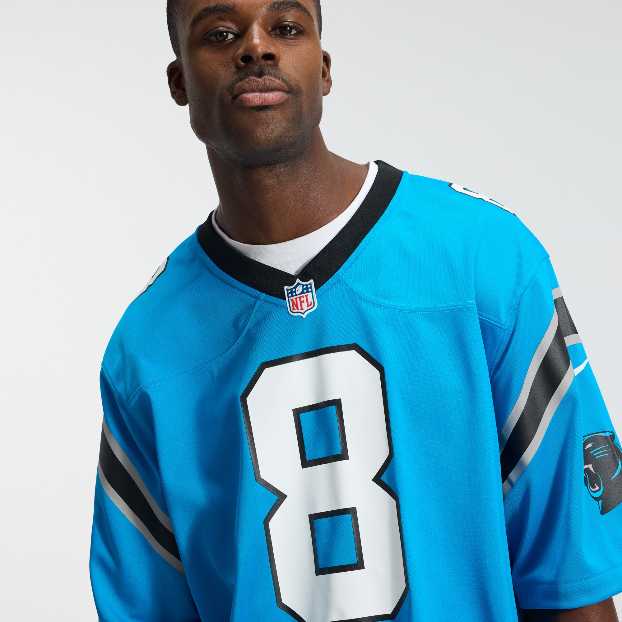Men's Carolina Panthers Bryce Young Nike Blue Alternate Game Jersey