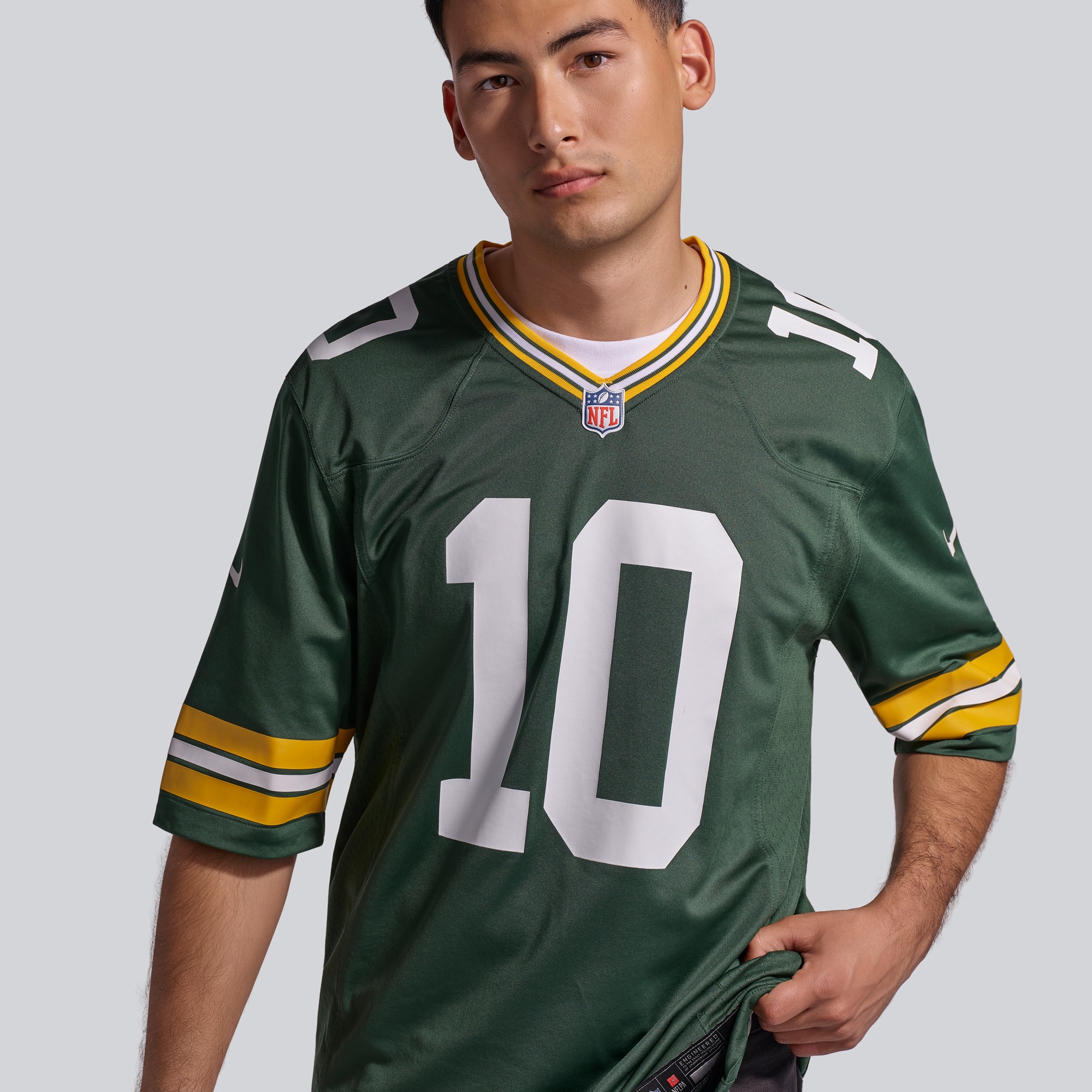 Men's Green Bay Packers Xavier McKinney Nike Green Team Game Jersey