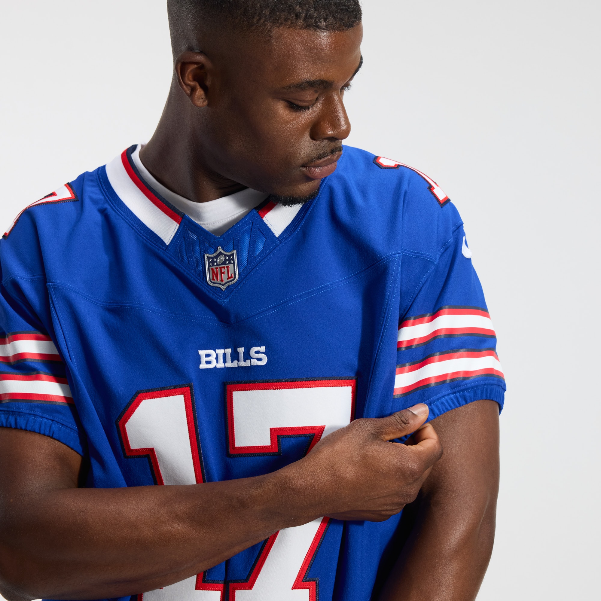 Men's Buffalo Bills Josh Allen Nike Royal Team Vapor F.U.S.E.