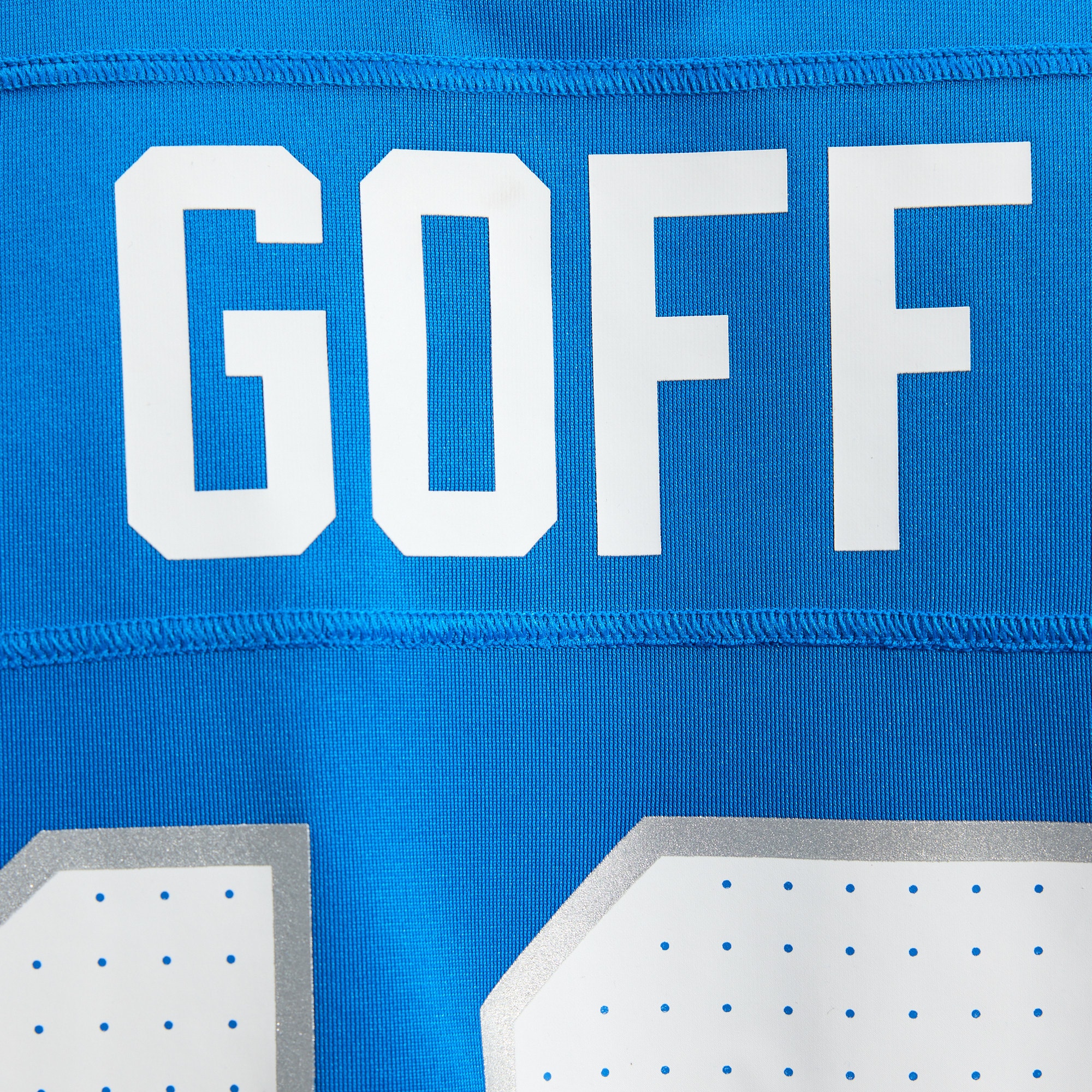 Nike NFL アメリカンフットボールパンツ 水色 Men's Detroit Lions Avonte Maddox Nike Blue Team Game Jersey
