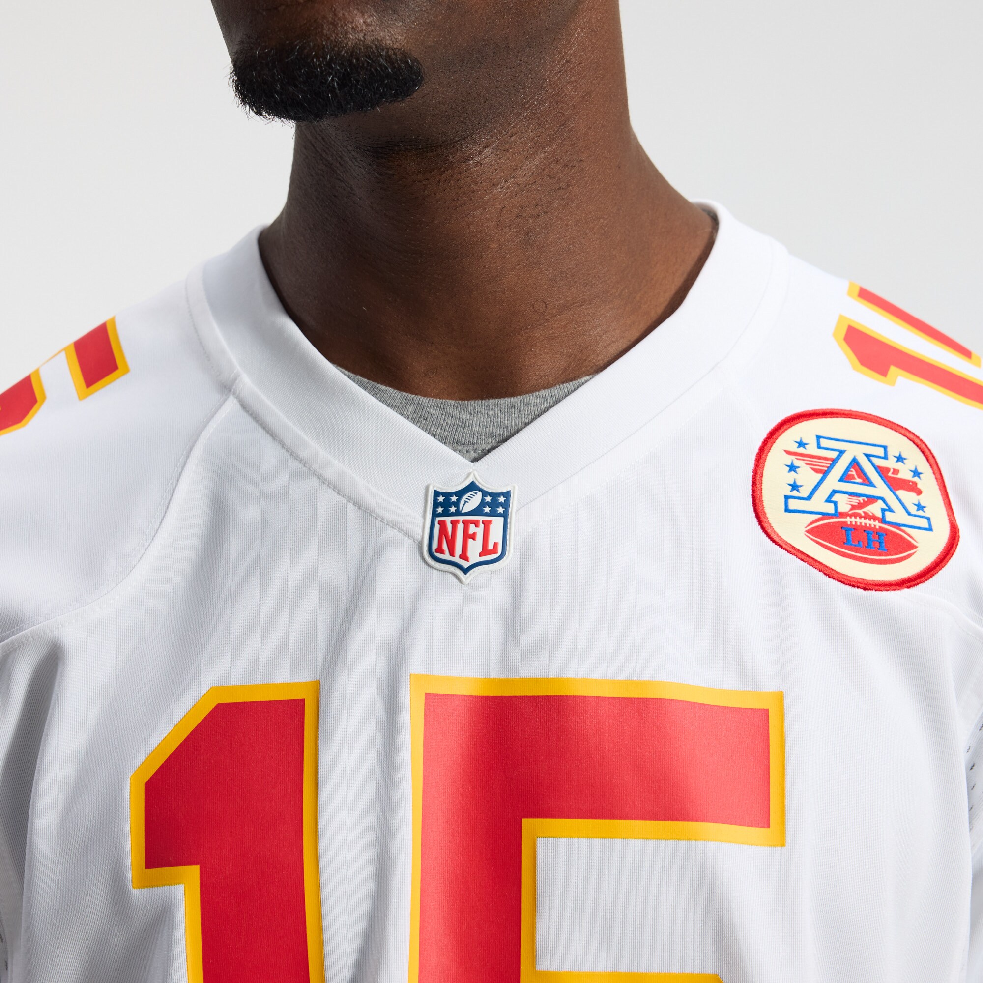 Men's Kansas City Chiefs Mansoor Delane Nike White Game Jersey