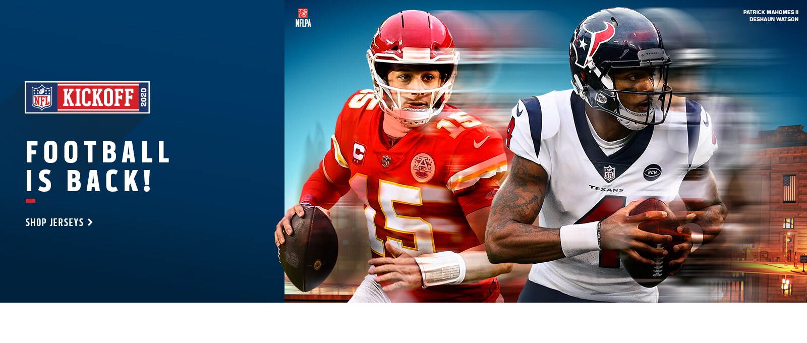 Football is back! Shop jerseys.