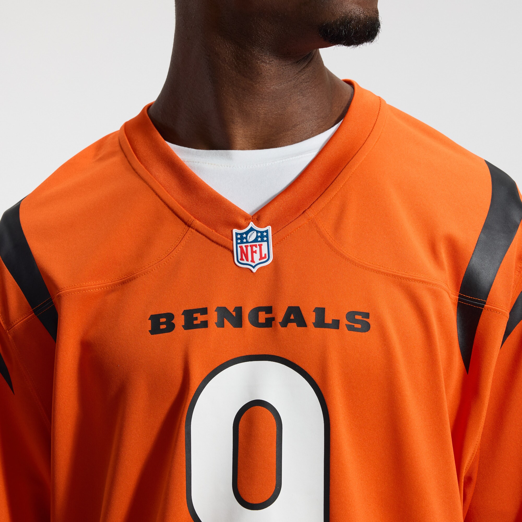 Men's Cincinnati Bengals Dexter Lawrence II Nike Orange Game Jersey