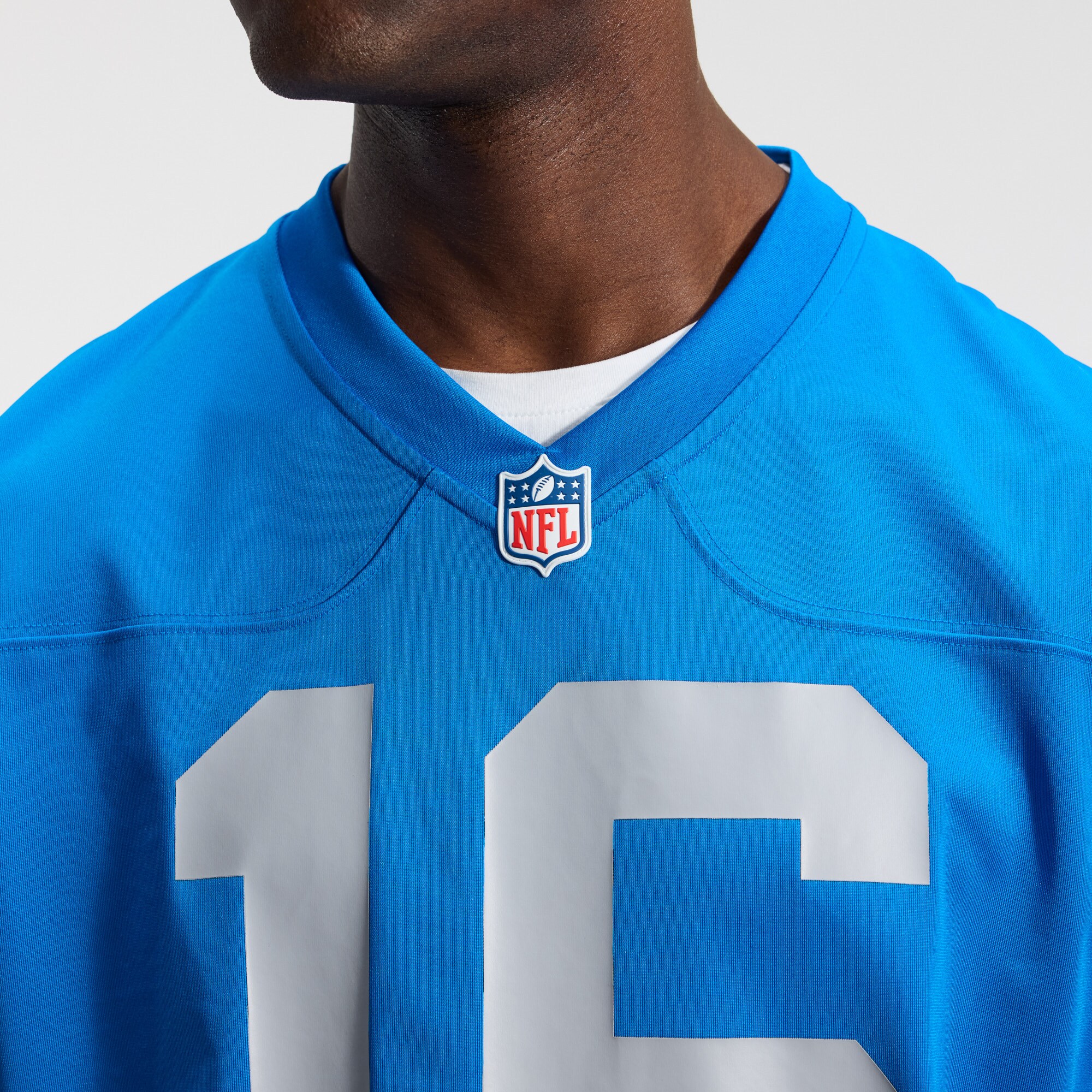 Men's Detroit Lions Penei Sewell Nike Blue Alternate Game Jersey