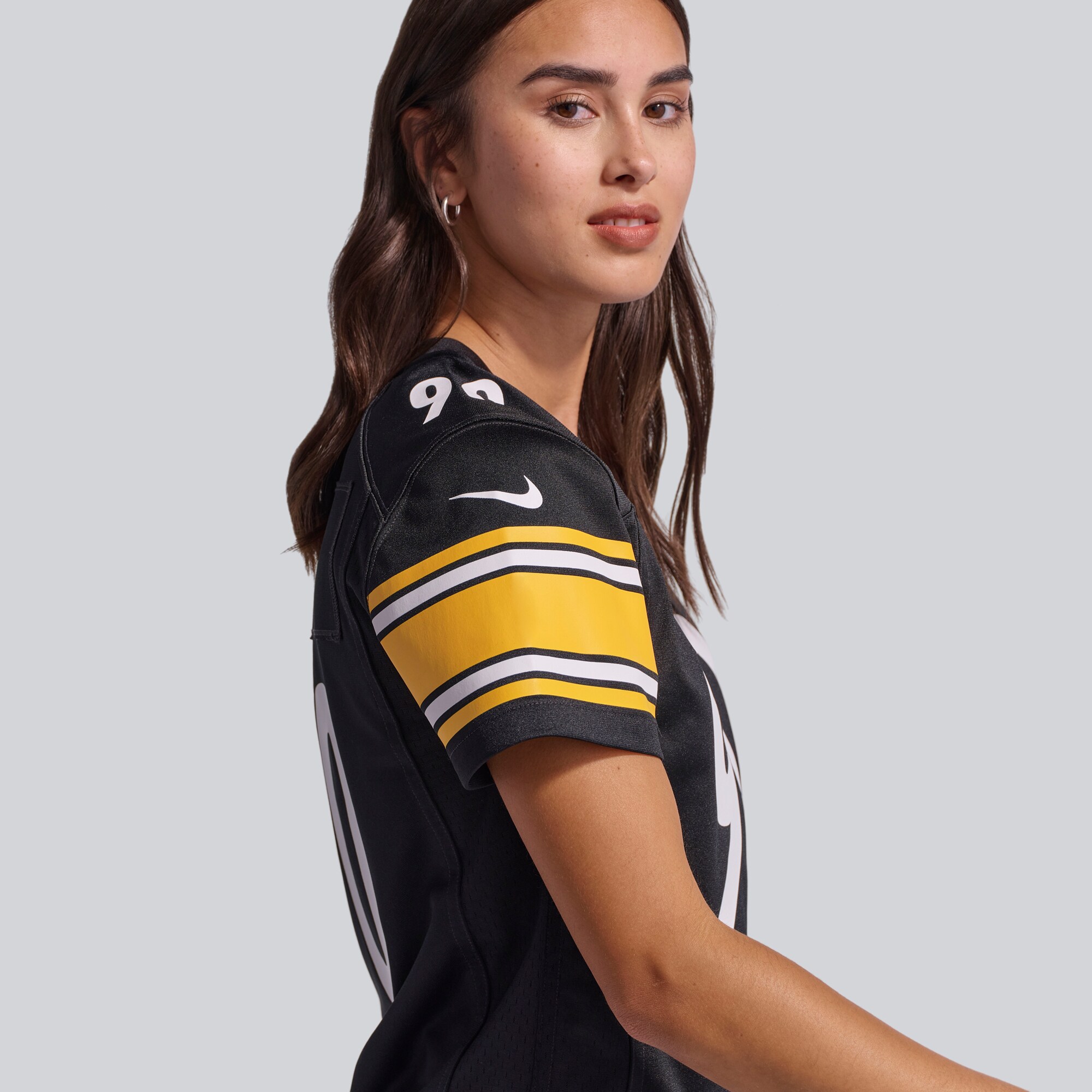 Women's Pittsburgh Steelers Nick Herbig Nike Black Game Jersey