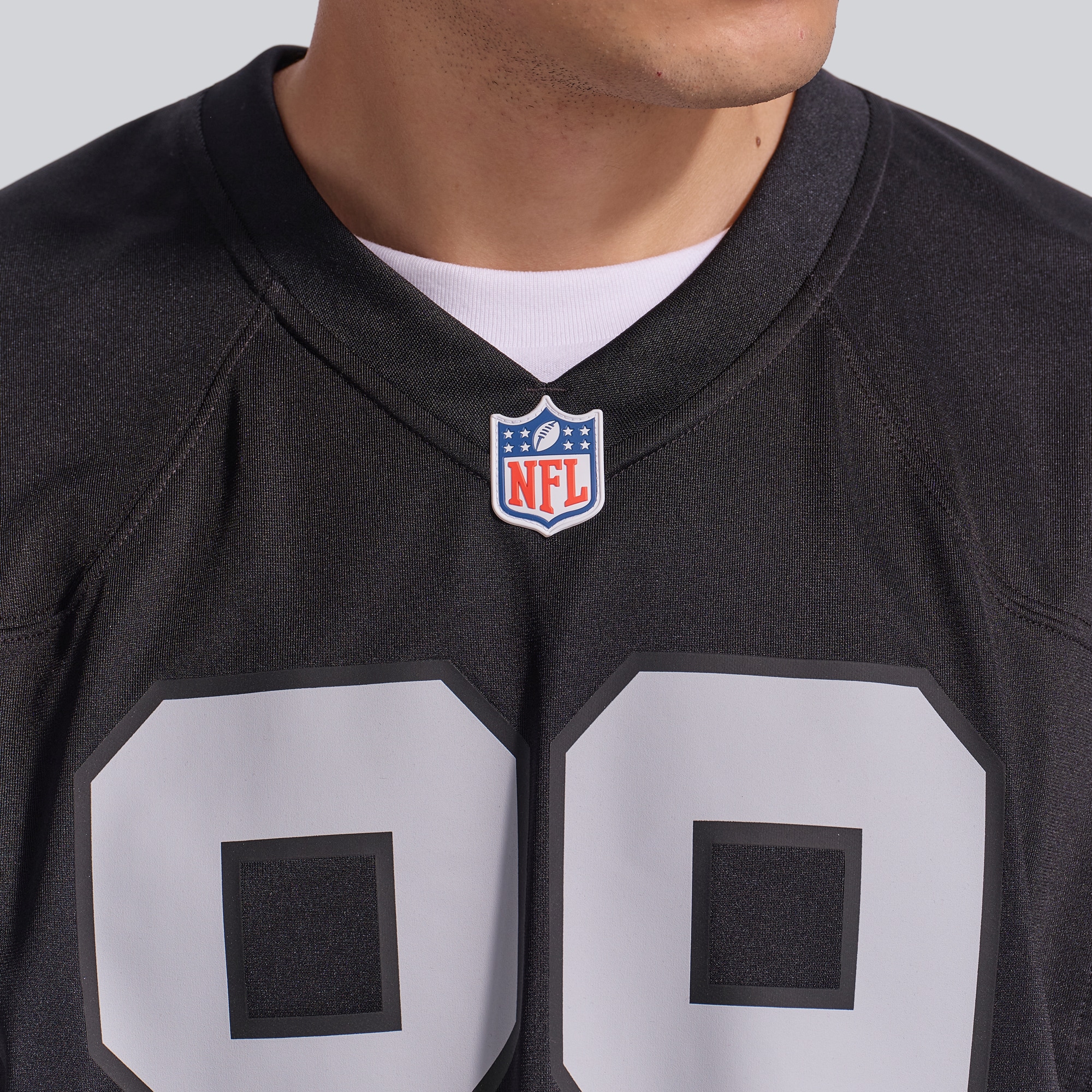 Men's Las Vegas Raiders Ian Thomas Nike Black Team Game Jersey