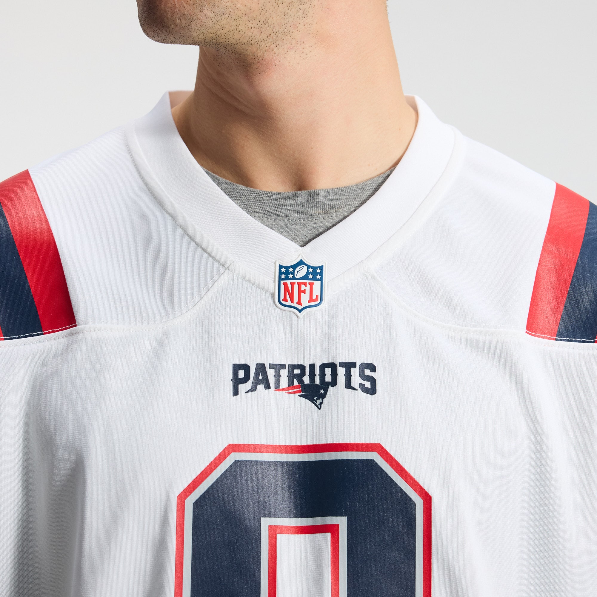 Men's New England Patriots Tom Brady Nike White Retired Game Jersey