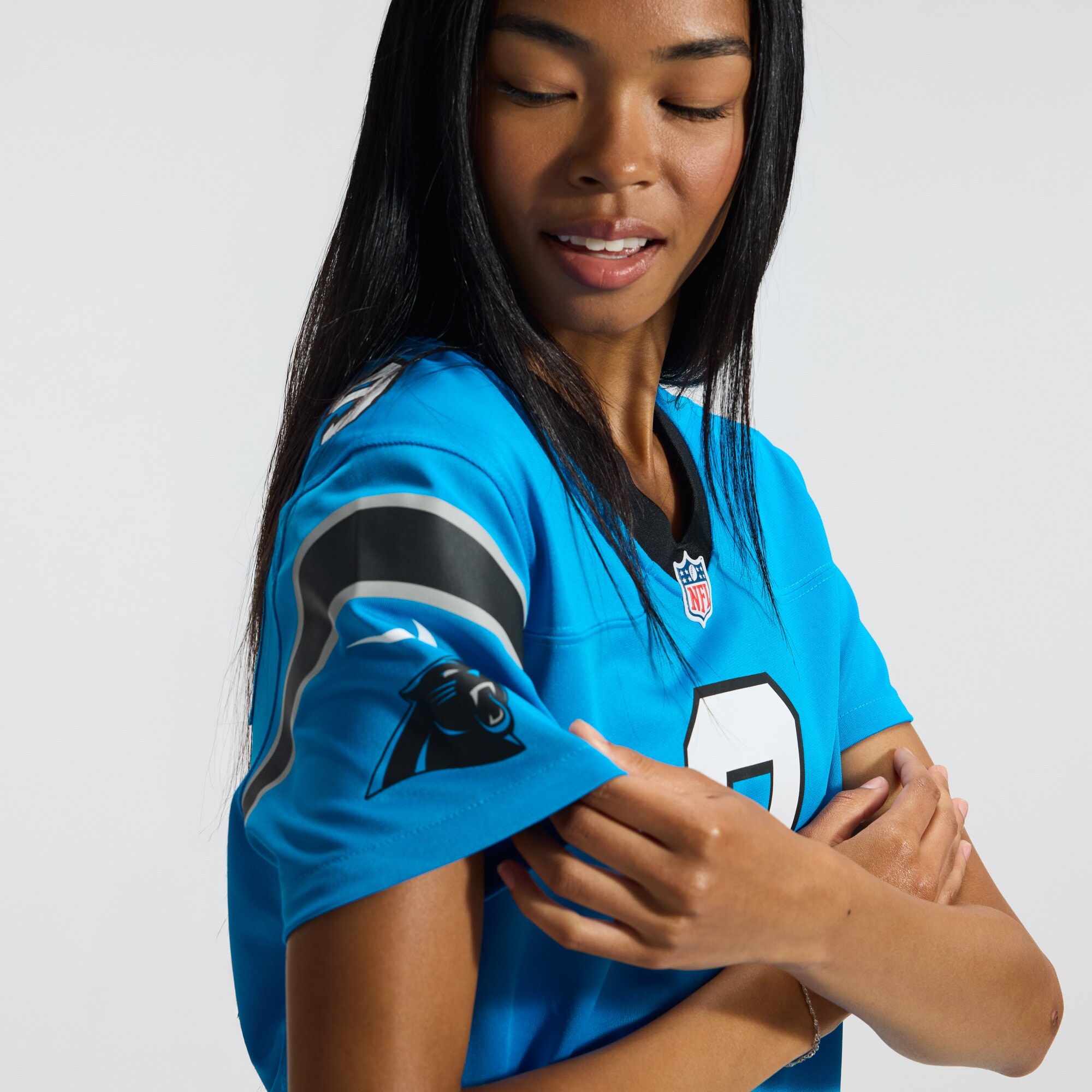 Women's Carolina Panthers Luke Kuechly Nike Blue Retired Player